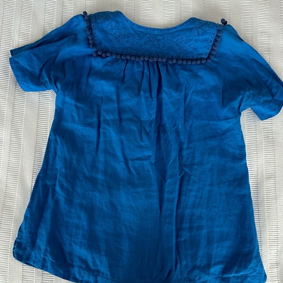 JCrew Embroidered Top - Picture 4 of 5